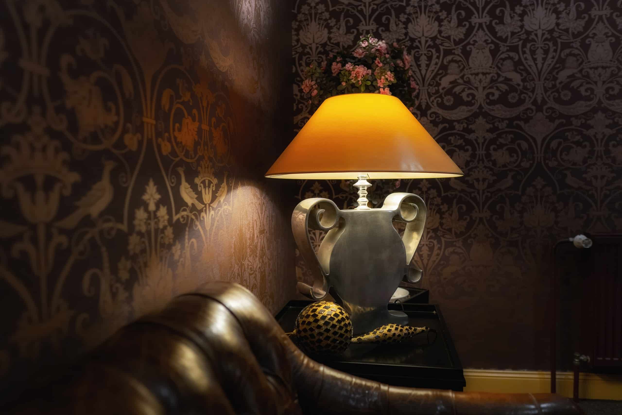 Living room interior lamp design image