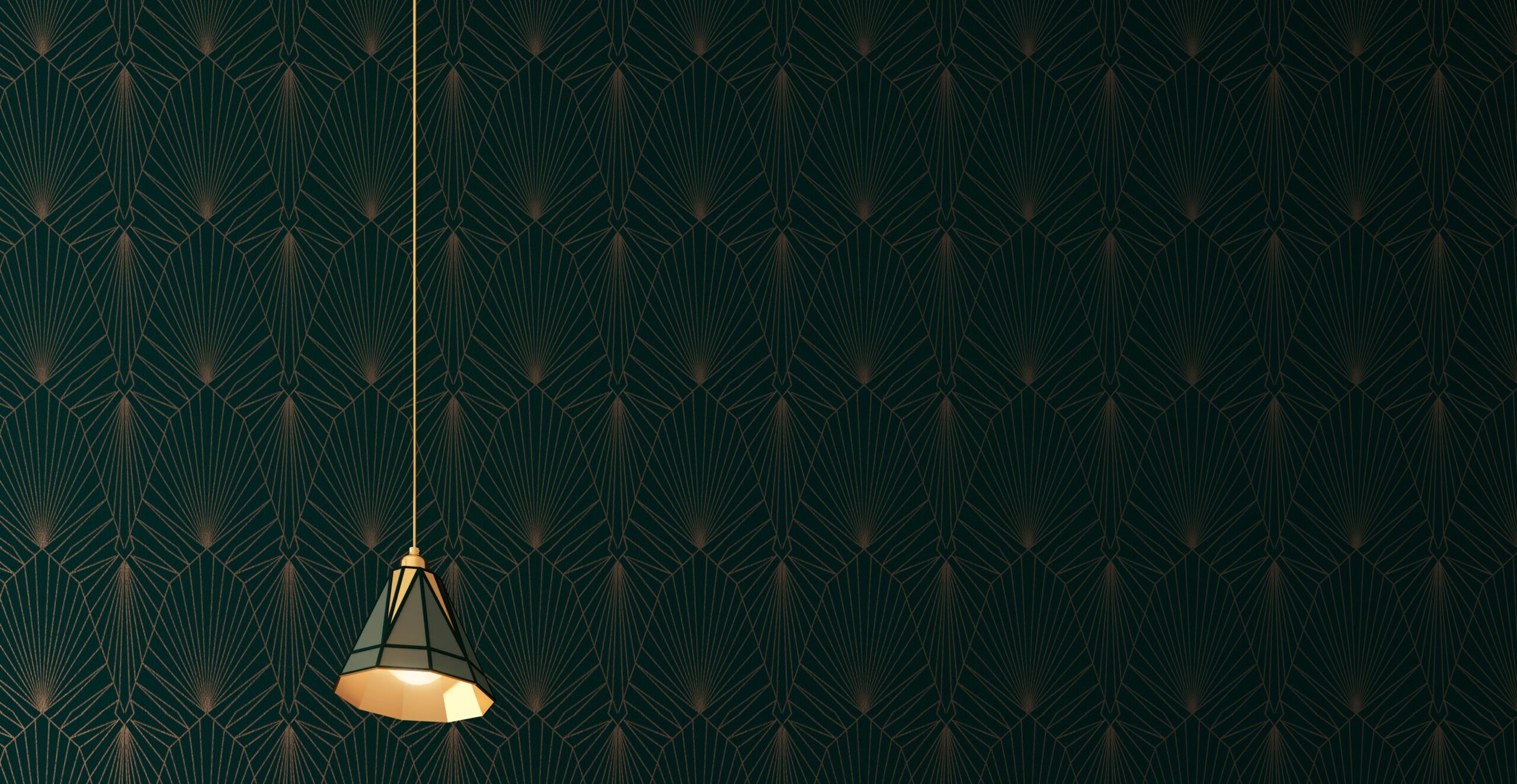 Living room interior lamp design image